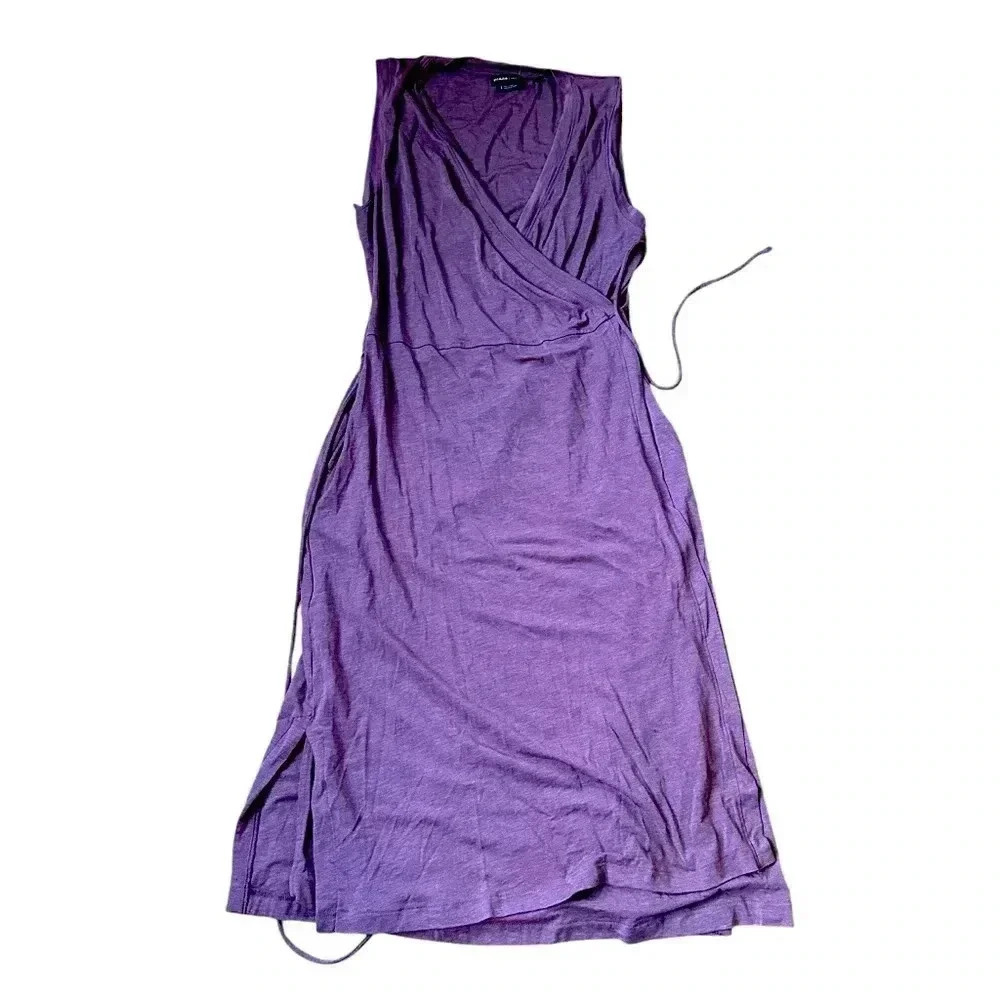 Prana Foundation Wrap Dress, sz L, Comfortable, flattering, sporty